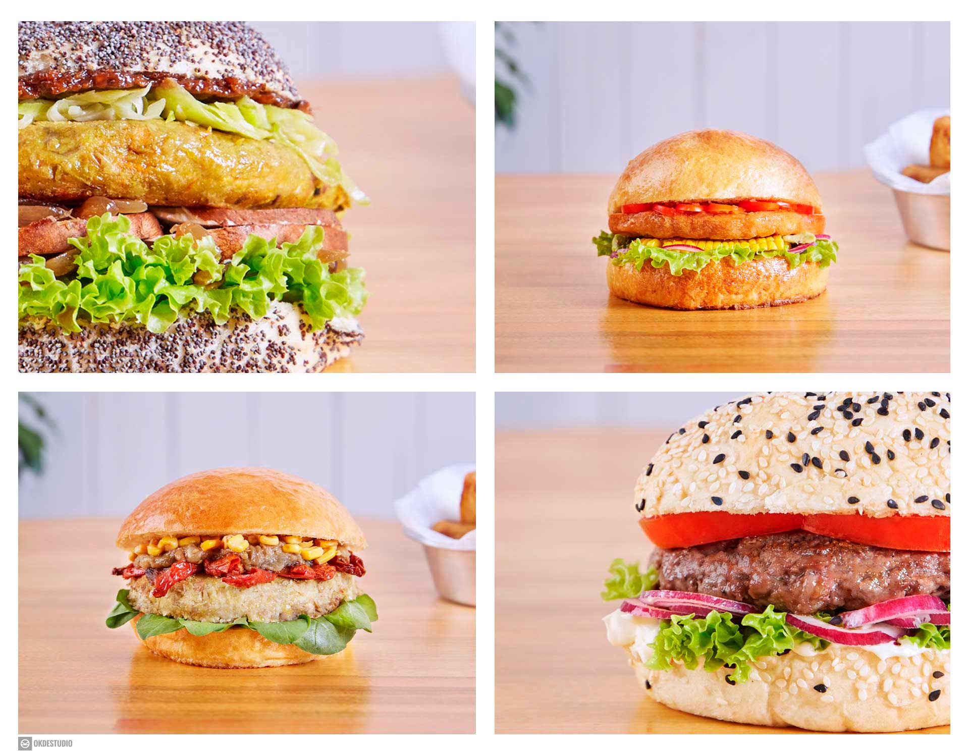Cliente La Burguería food photography, fotografías de comida, fotografías gastronómicas para La Burguería by Okd estudio