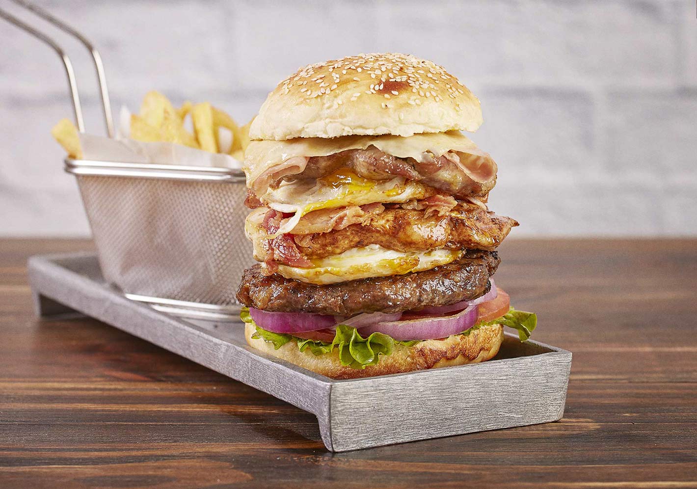 Public Burguer Hamburguesa. Food Photography para Public Burger