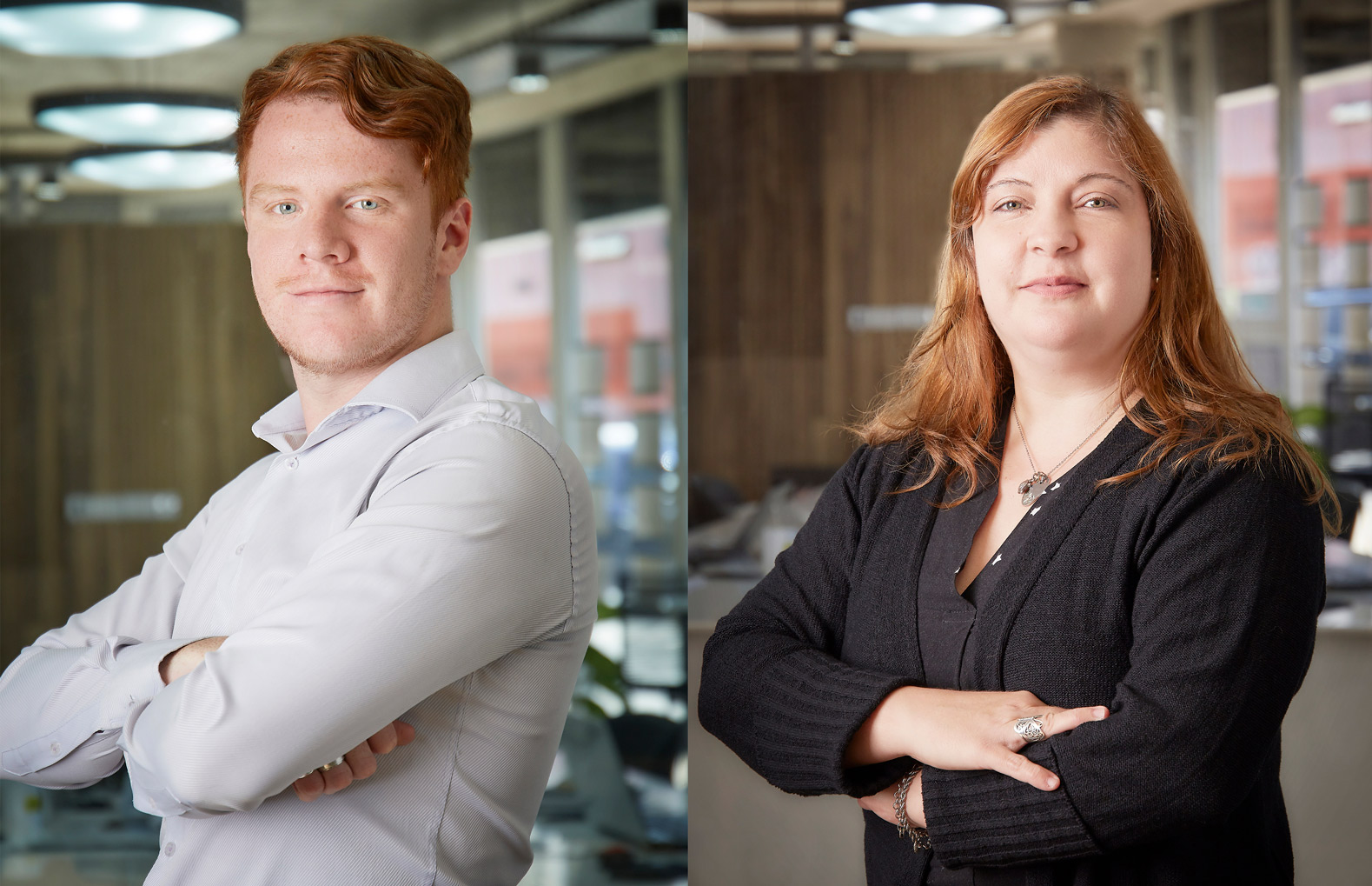 Retratos Corporativos Hus Realty Fondo de Oficina Marca personal OKD Estudio