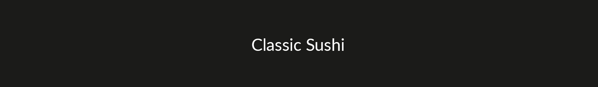 Classic-sushi