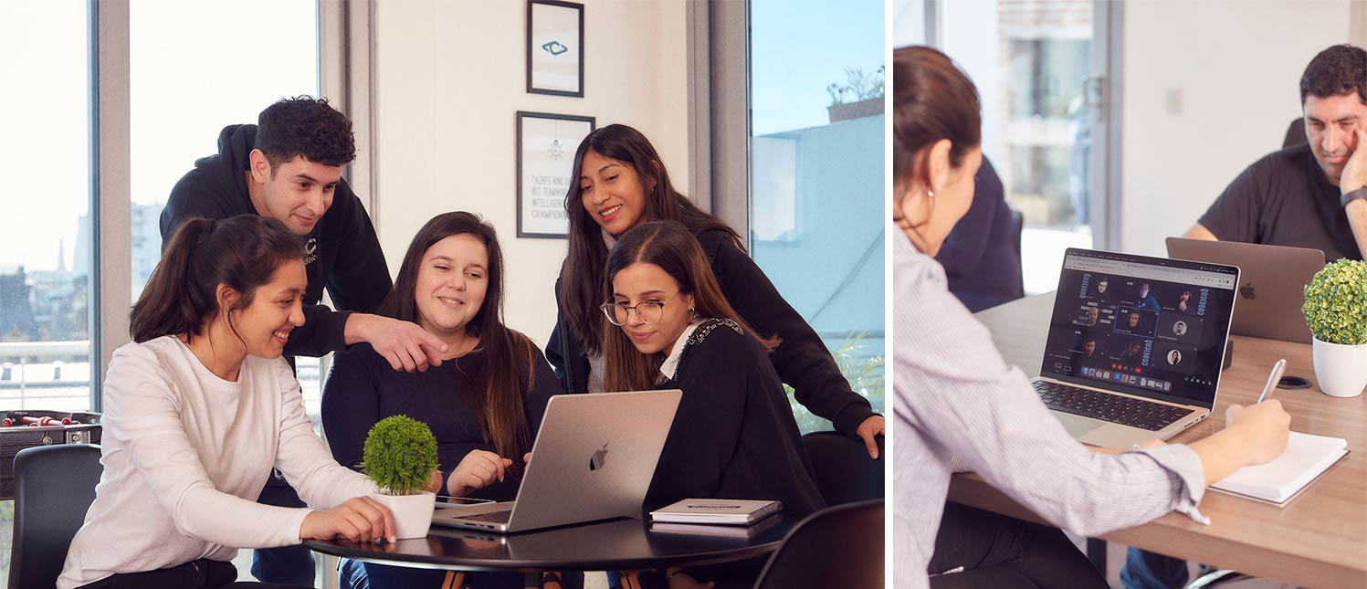 fotografia de equipo para codeicus