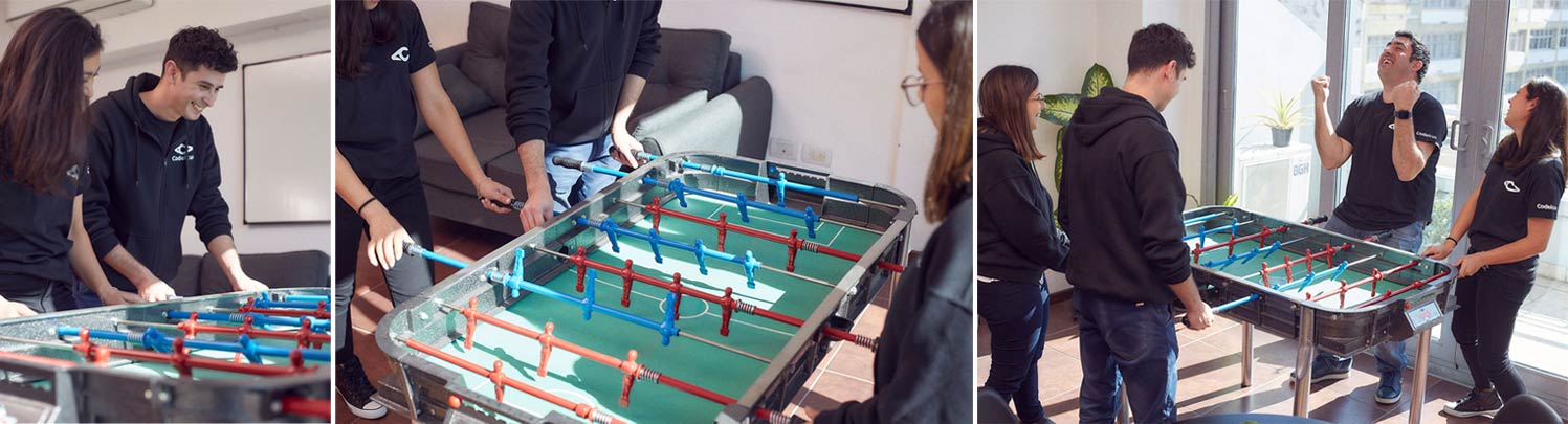 Fotos del Team de la empresa para codeicus